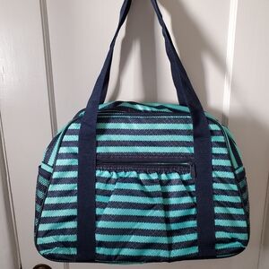Thirty-One All-In Tote in Deep Sea Wave Print